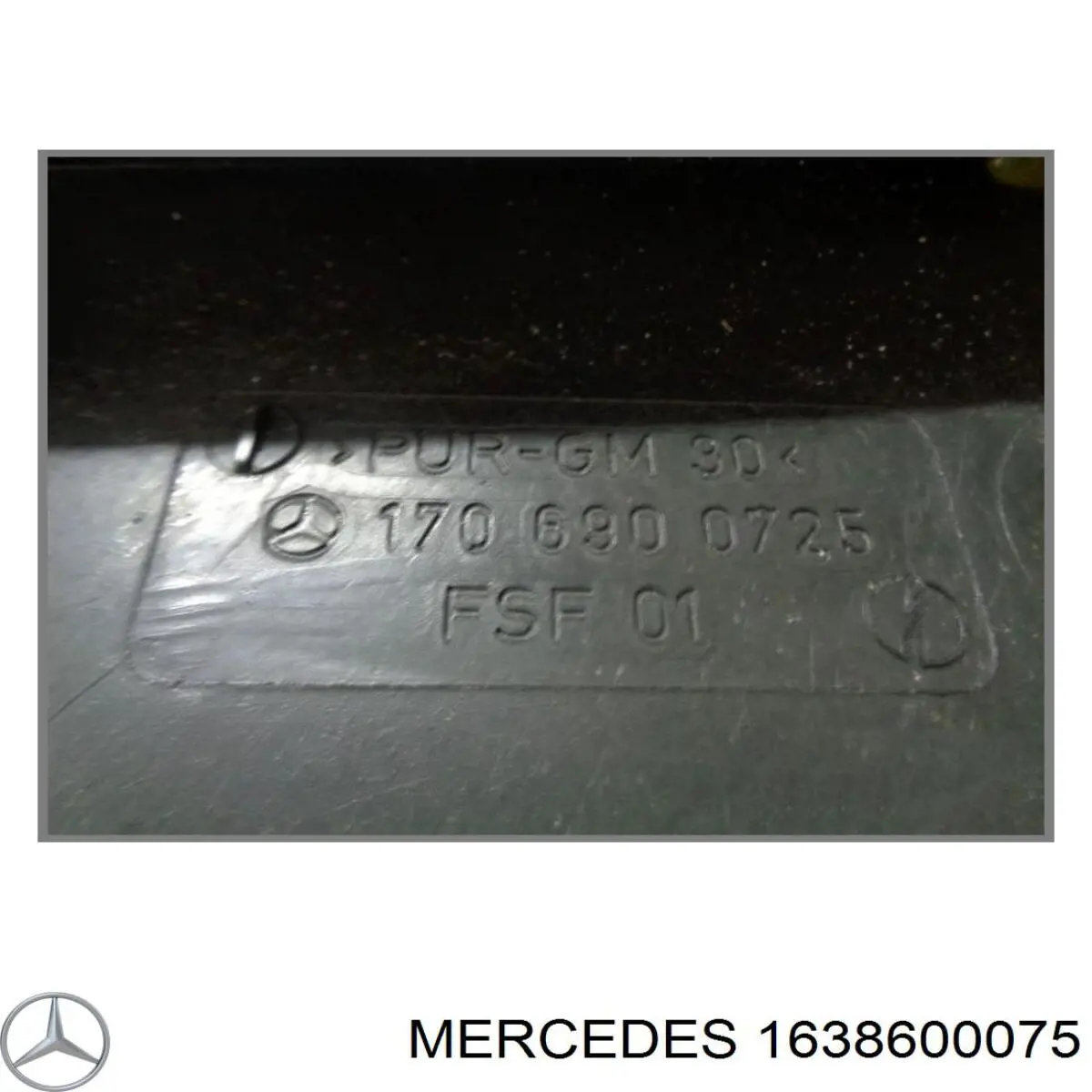 A1638600275 Mercedes Шторка багажного отсека