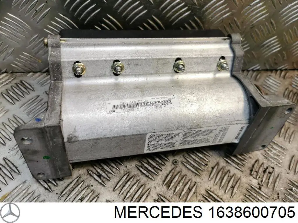 Cinto de segurança (AIRBAG) de passageiro para Mercedes ML/GLE (W163)