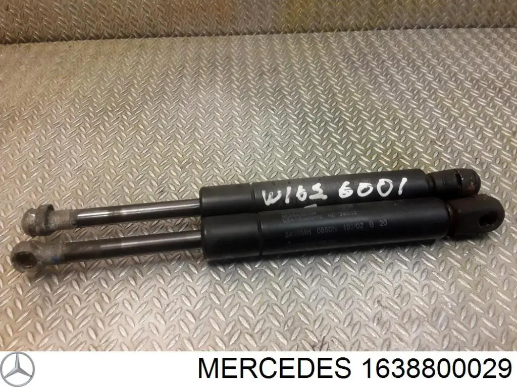 Купить 1638800029 Mercedes Амортизатор под капот