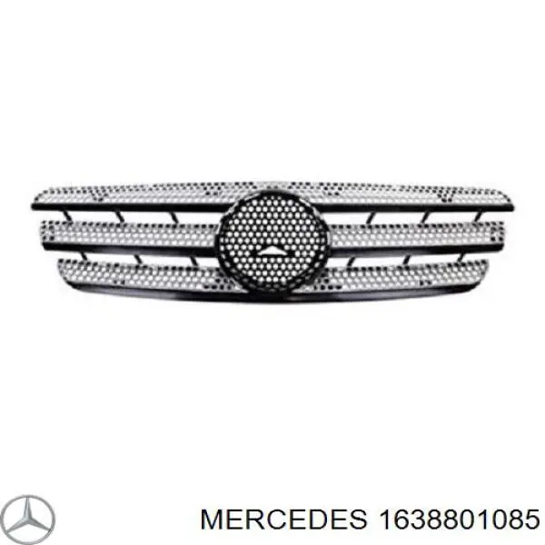 Облицовка радиатора Mercedes 1638801085 цена, от 42.32 USD