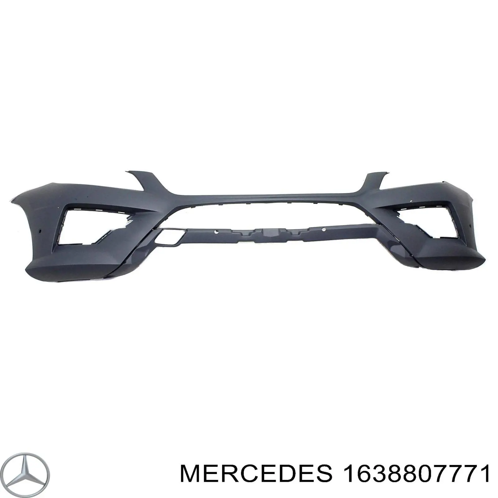 Бампер задний Mercedes 1638807771 цена, от 88.69 USD