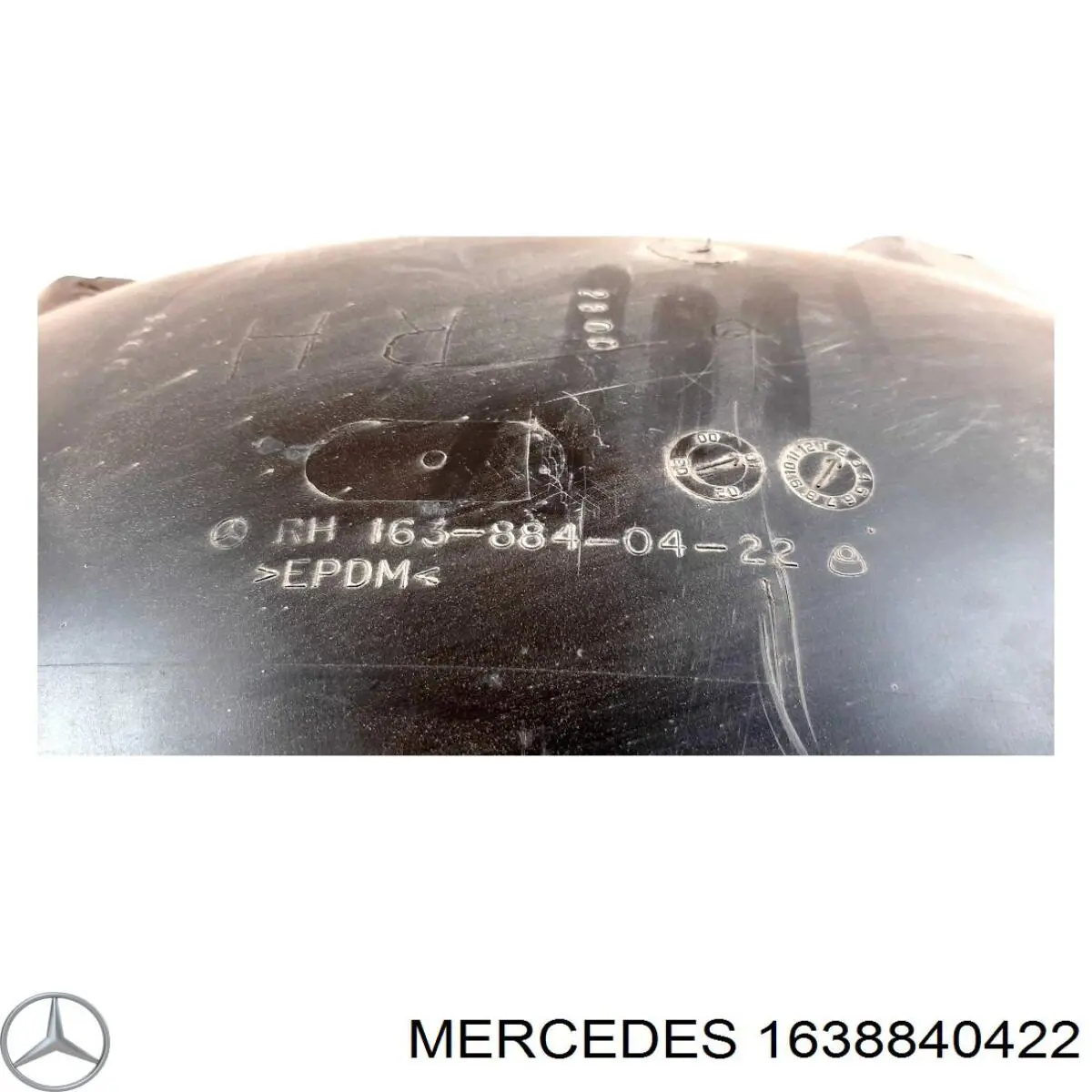 Подкрылок задний правый 1638840422 Mercedes