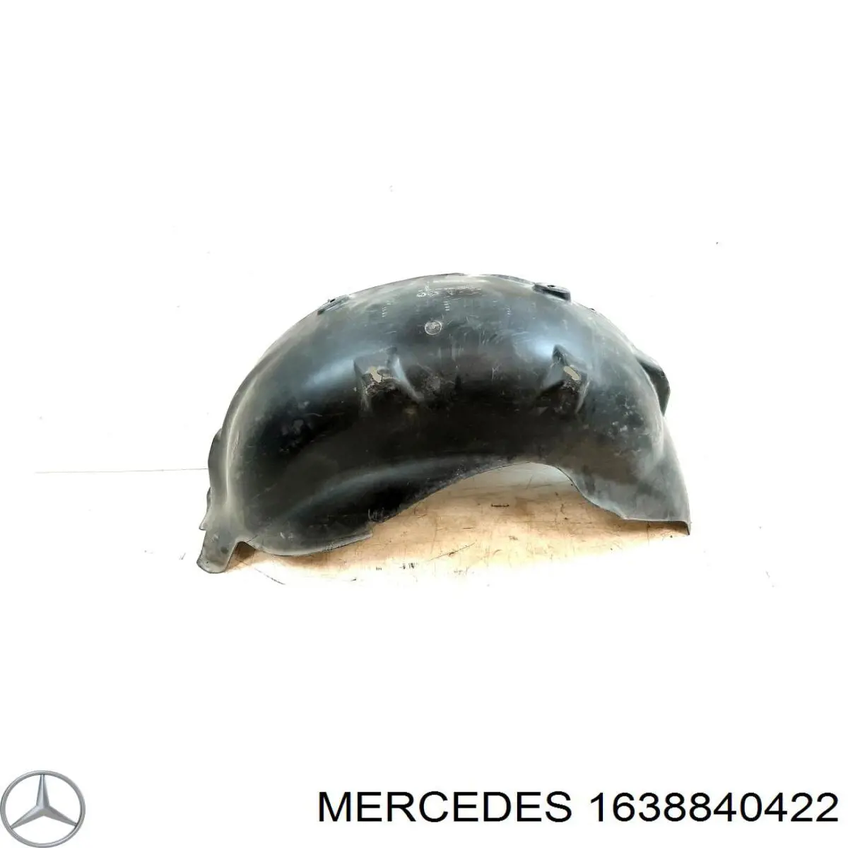Подкрылок задний правый Mercedes 1638840422 цена, от 9.84 USD