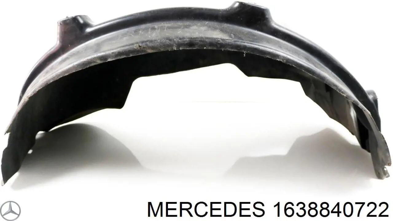 Подкрылок крыла переднего левый Mercedes 1638840722 цена, от 16.09 USD