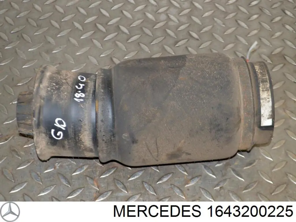 Пневмоподушка (пневморессора) моста заднего 1643200225 Mercedes