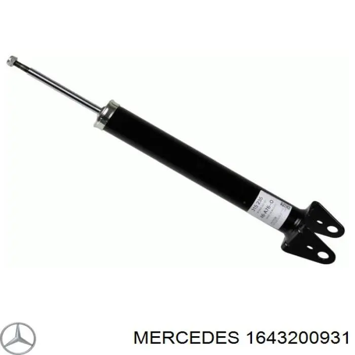 1643200931 Mercedes амортизатор задний