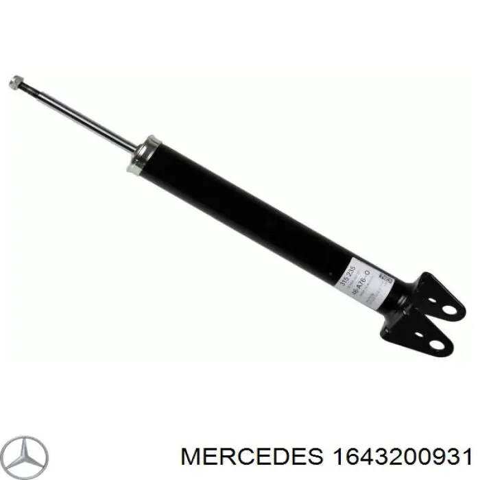 1643200931 Mercedes Амортизаторы задние