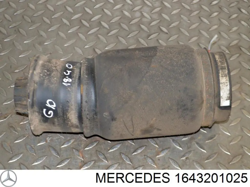 Купить 1643201025 Mercedes Пневмоподушка (пневморессора) моста заднего