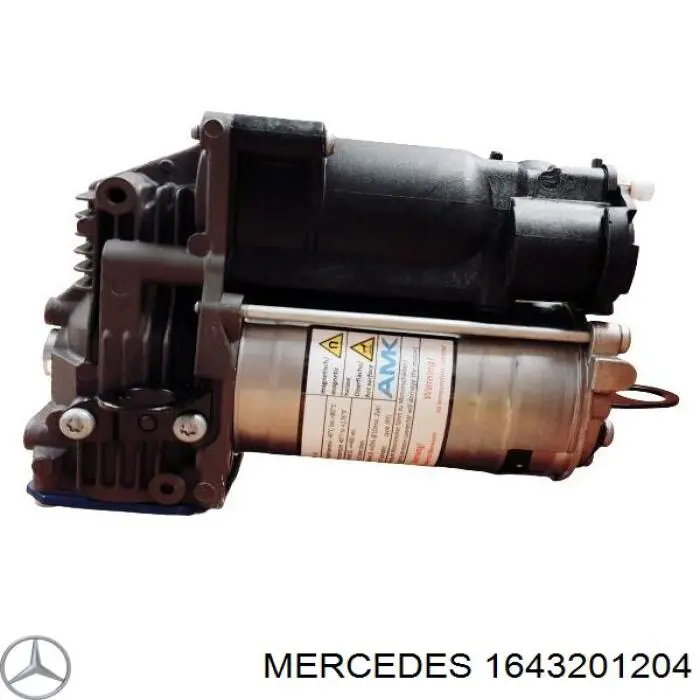 Компрессор пневмоподвески Mercedes 1643201204 цена, от 277.71 USD