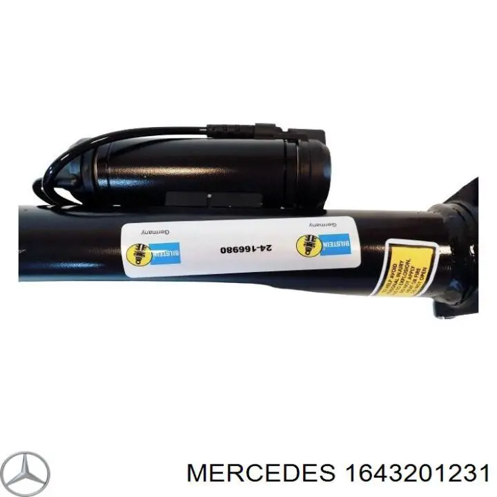 1643201231 Mercedes амортизатор задний