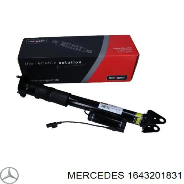 Стойка амортизатора задняя Mercedes 1643201831 цена, от 1008.54 USD