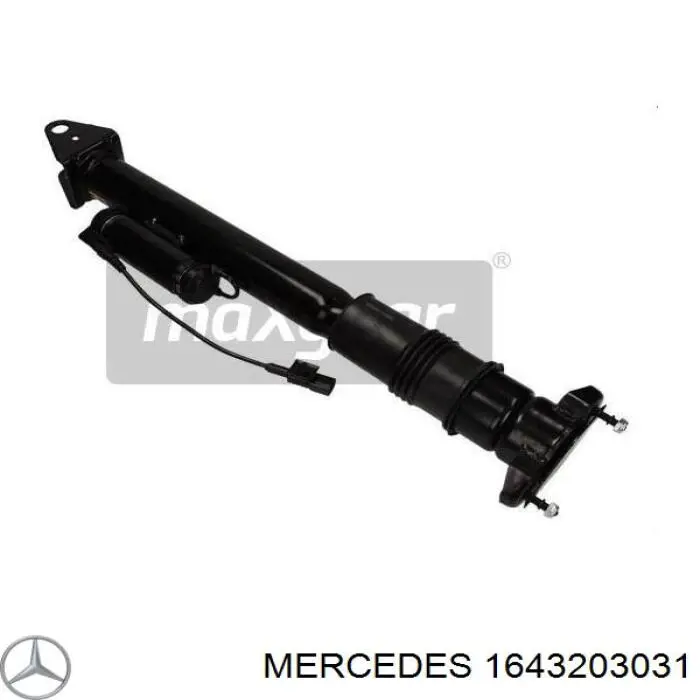 1643203031 Mercedes amortecedor traseiro