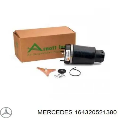 Амортизатор передний 164320521380 Mercedes