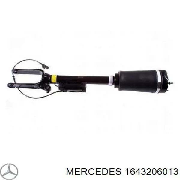 1643206013 Mercedes amortecedor dianteiro