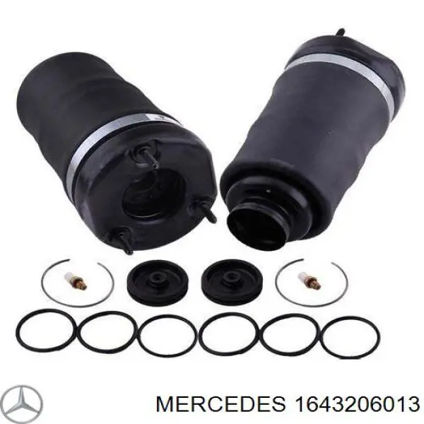 Стойка амортизатора передняя Mercedes 1643206013 цена, от 152.03 USD