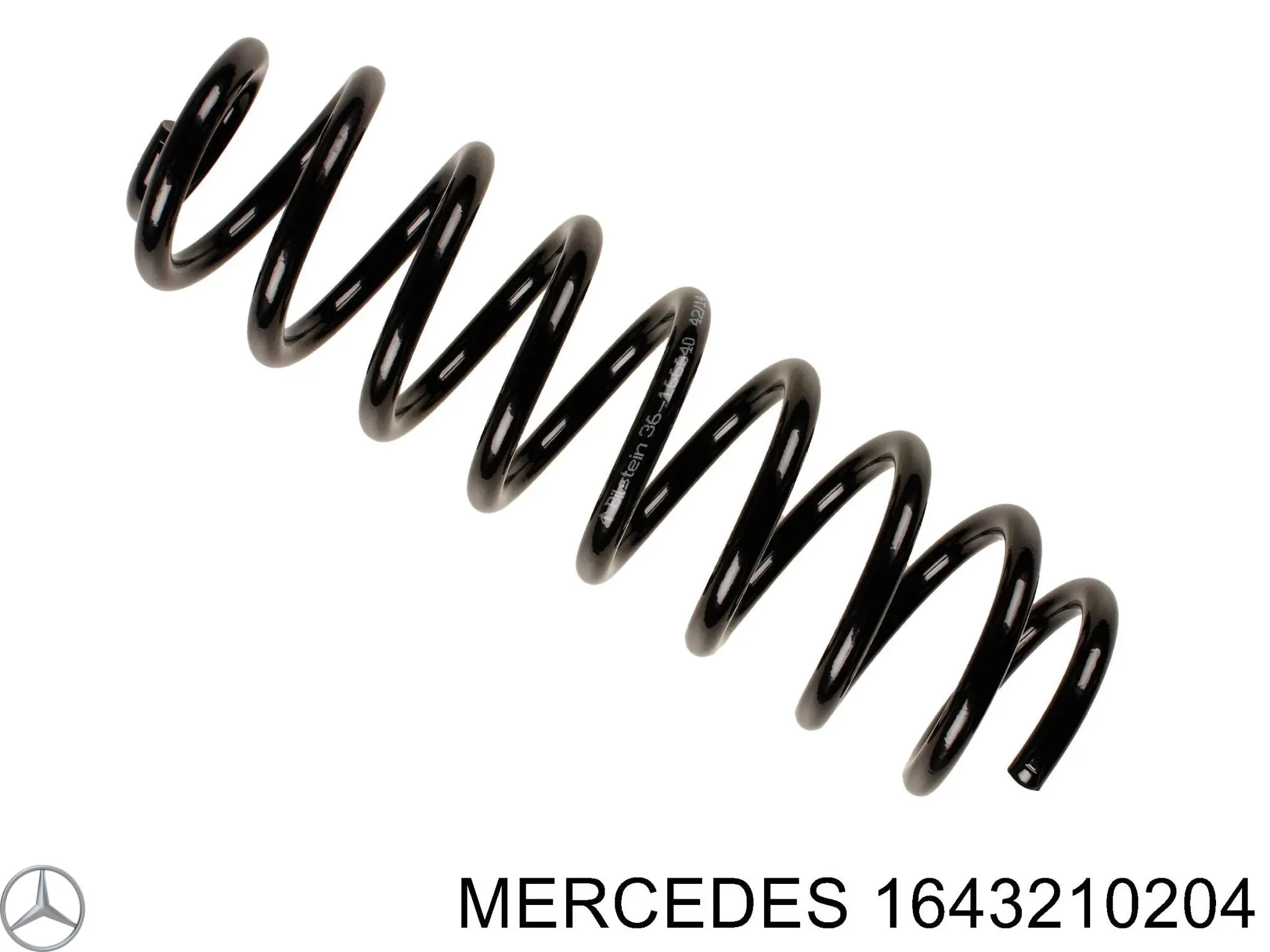 Передняя пружина 1643210204 Mercedes