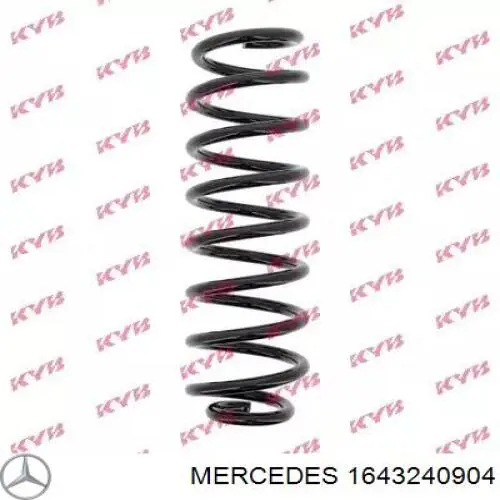 Пружина амортизатора Mercedes 1643240904 цена, от 58.24 USD