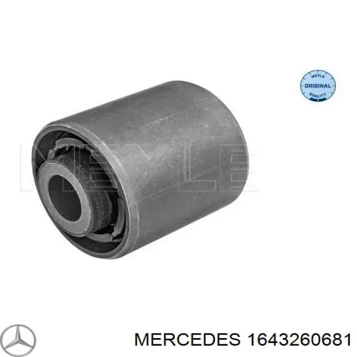 Полиуретановый сайлентблок заднего нижнего рычага Mercedes 1643260681 цена, от 19.31 USD