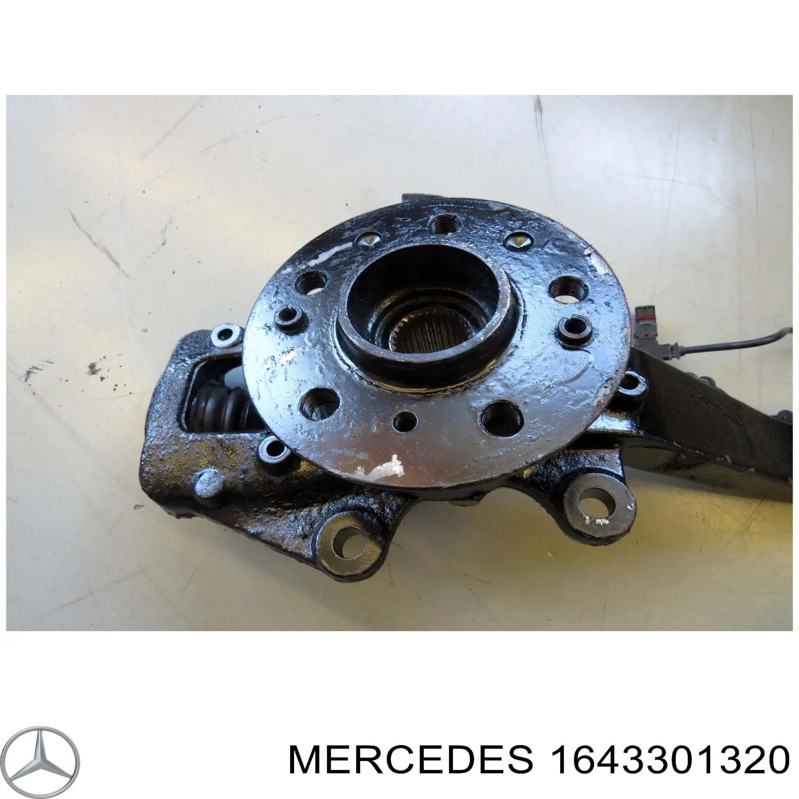 Цапфа (поворотный кулак) передний левый Mercedes 1643301320 цена, от 137.98 USD