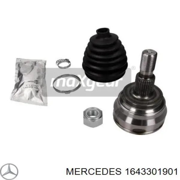 Правая полуось 1643301901 Mercedes