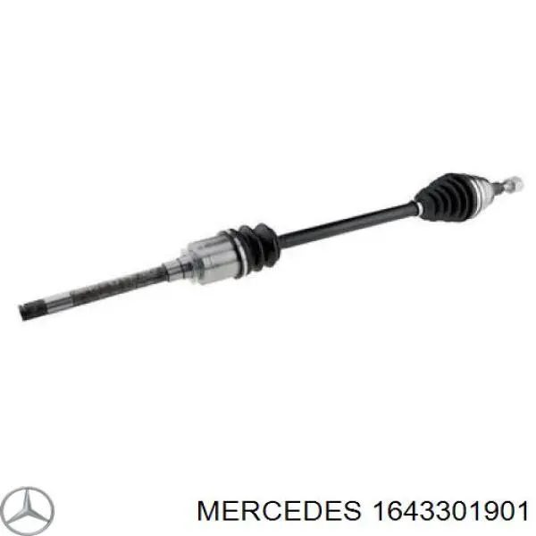 Привод передний правый Mercedes 1643301901 цена, от 115.51 USD