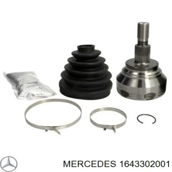 Левая полуось 1643302701 Mercedes