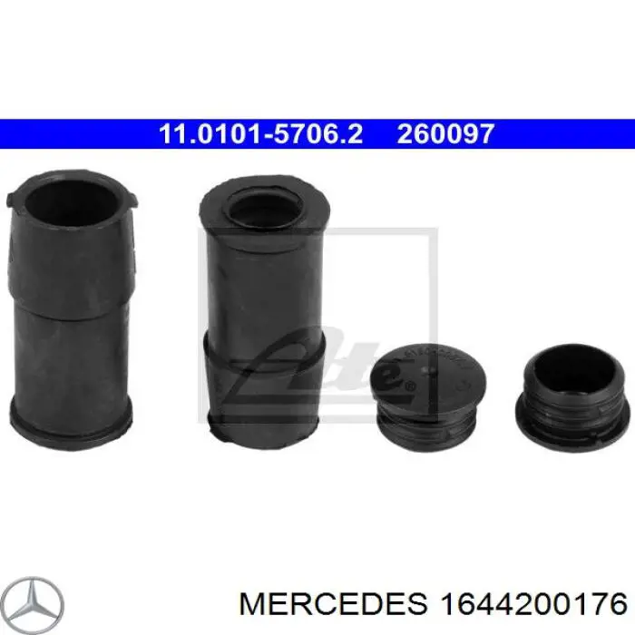 1644200176 Mercedes ремкомплект суппорта тормозного переднего