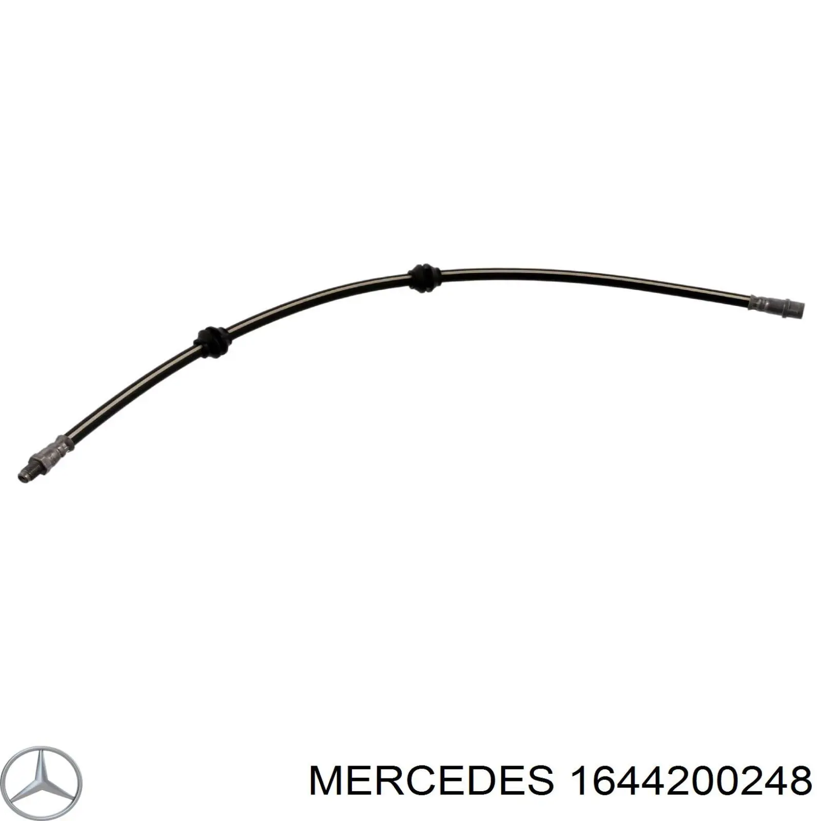 1644200248 Mercedes шланг тормозной задний