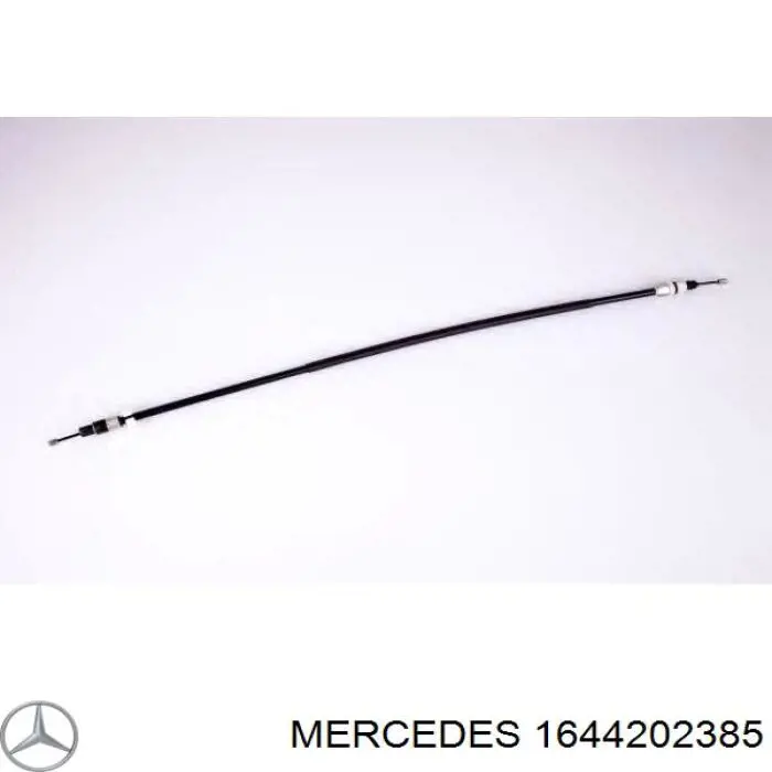 1644202385 Mercedes трос ручного тормоза задний правый/левый