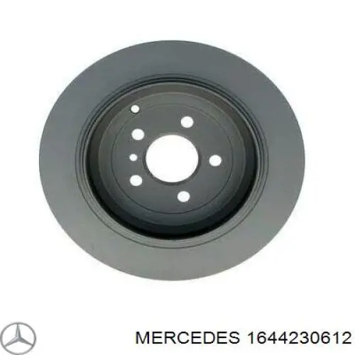 Задний дисковый тормоз Mercedes 1644230612