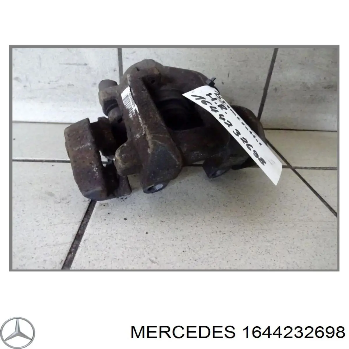 1644232698 Mercedes суппорт тормозной задний левый