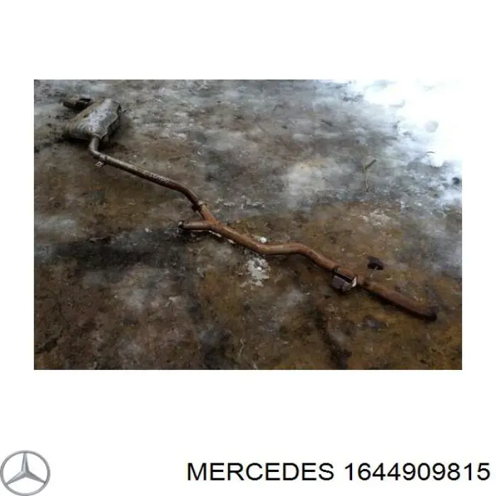  Глушитель задний Mercedes GL 