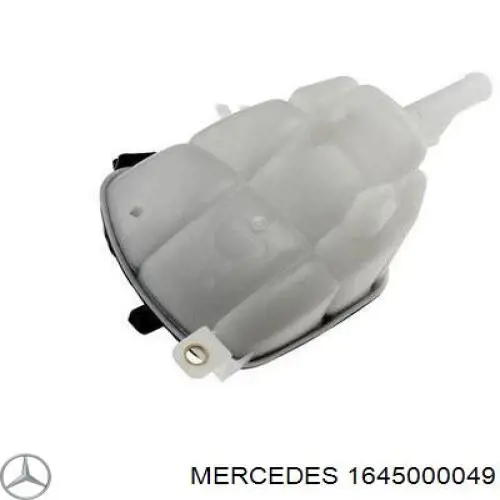 Купить 1645000049 Mercedes Водяной бачок системы охлаждения