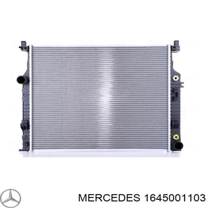 Радиатор 1645001103 Mercedes