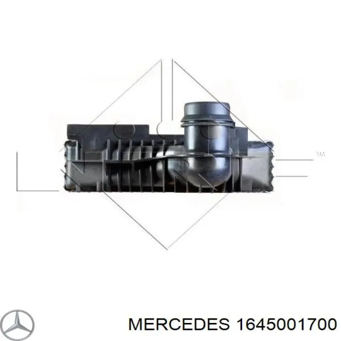 1645001700 Mercedes интеркулер