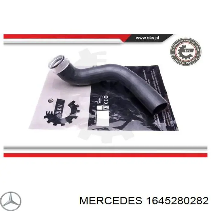 1645280282 Mercedes Патрубок интеркуллера
