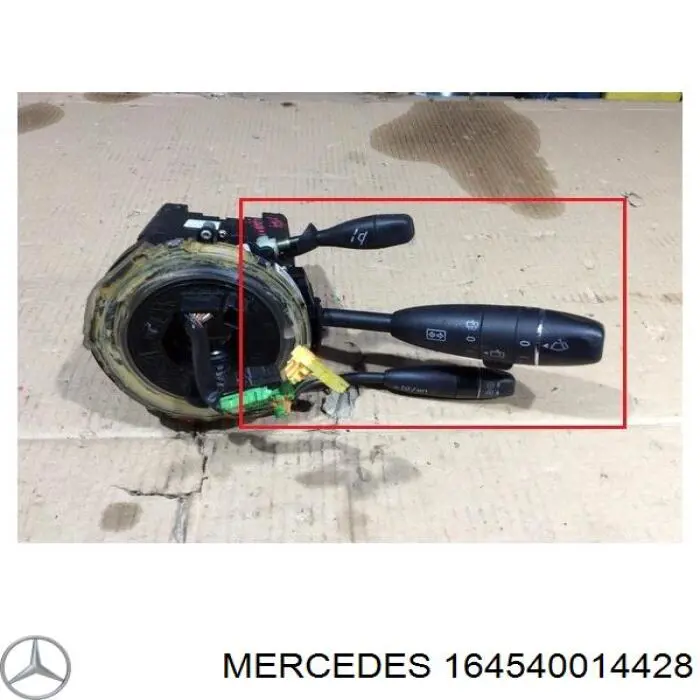 Переключатели на Mercedes ML/GLE (W164)