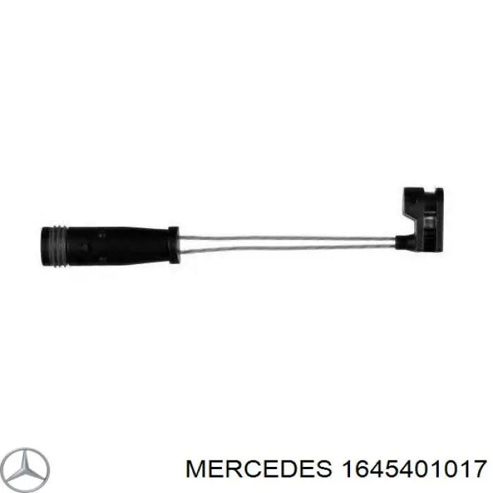 1645401017 Mercedes sensor dianteiro direito de desgaste das sapatas do freio