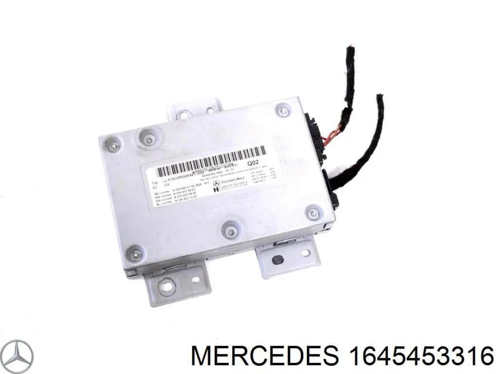 1645453316 Mercedes модуль управления (эбу парктроником)