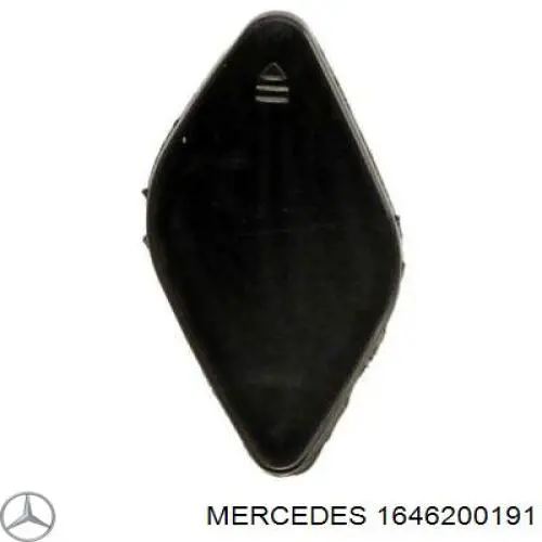 1646200191 Mercedes суппорт радиатора левый (монтажная панель крепления фар)