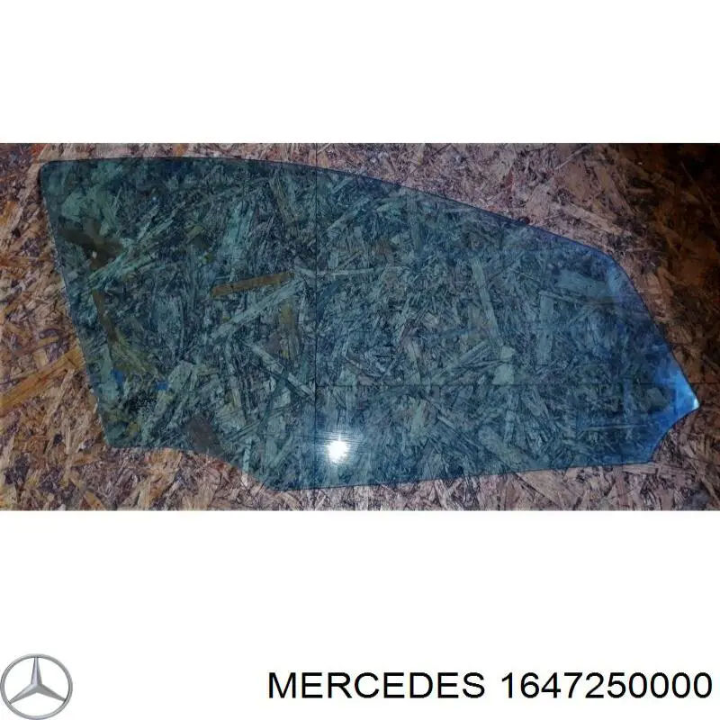 1647250000 Mercedes стекло двери передней правой