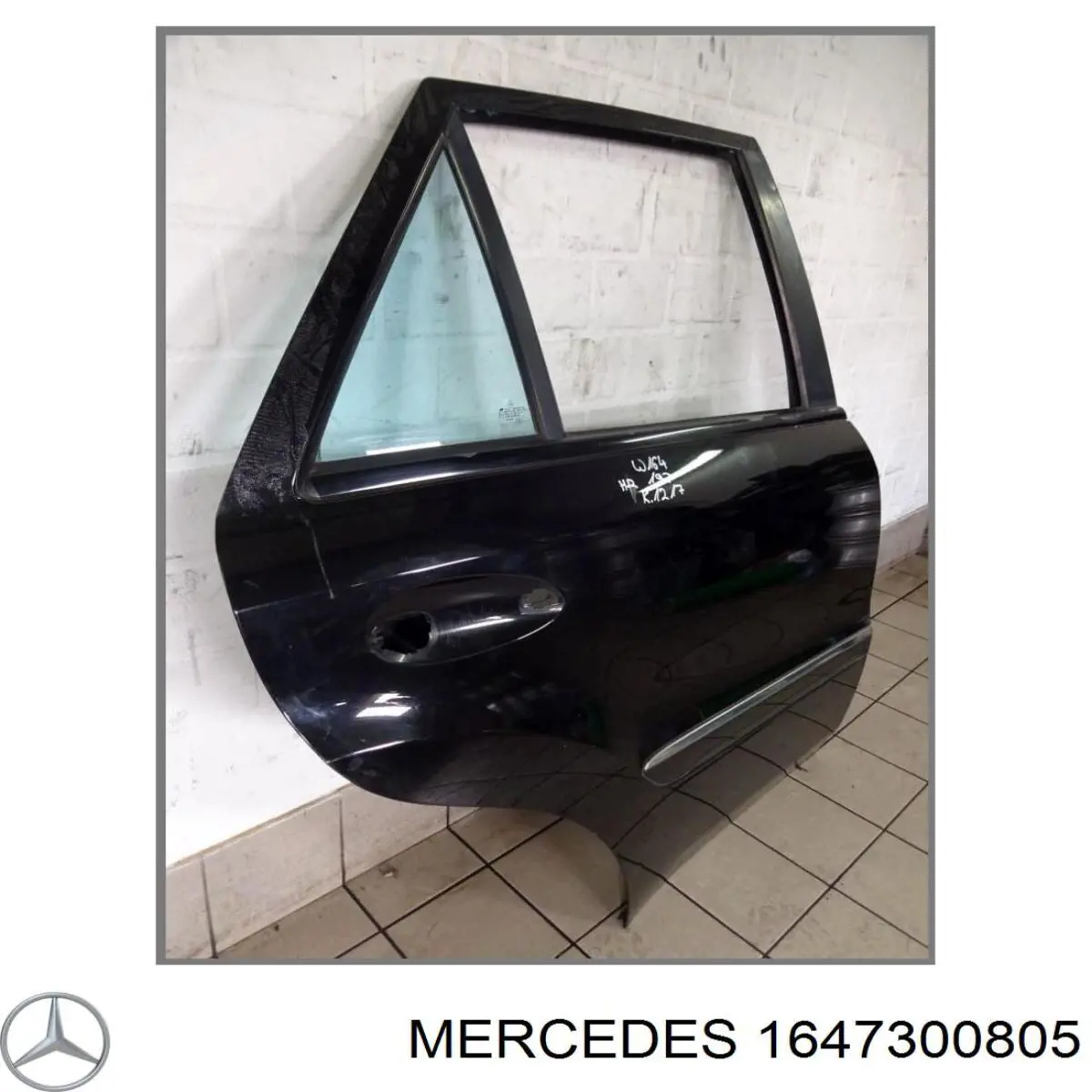Дверь пассажирская задняя правая Mercedes 1647300805 цена, от 70.54 USD
