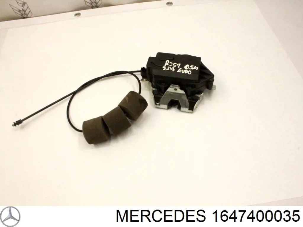 A1647400035 Mercedes замок крышки багажника (двери 3/5-й задней)