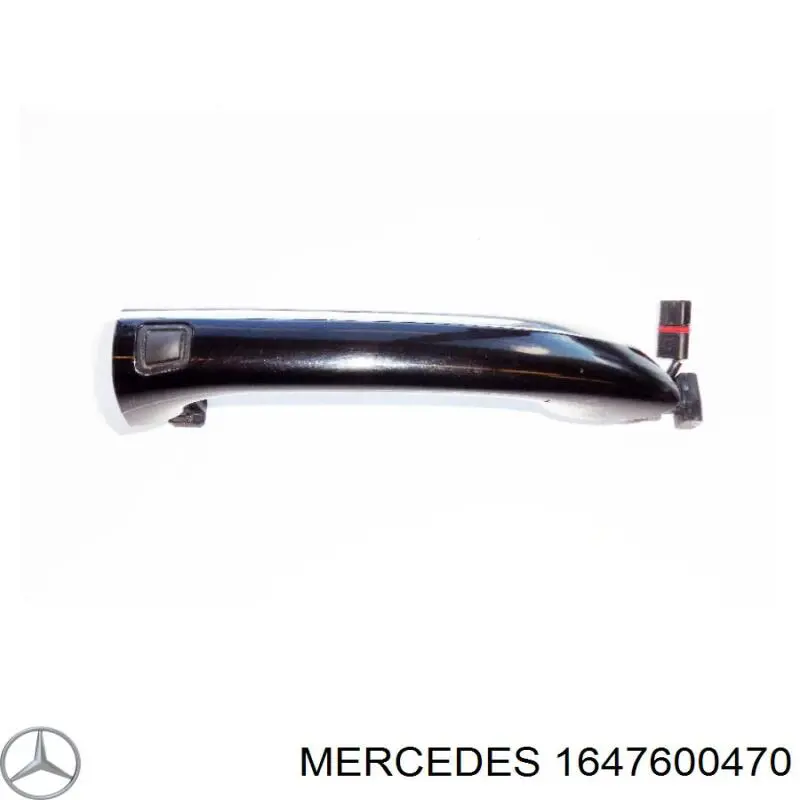 Ручка правой задней двери на Mercedes GL-Class (X164)