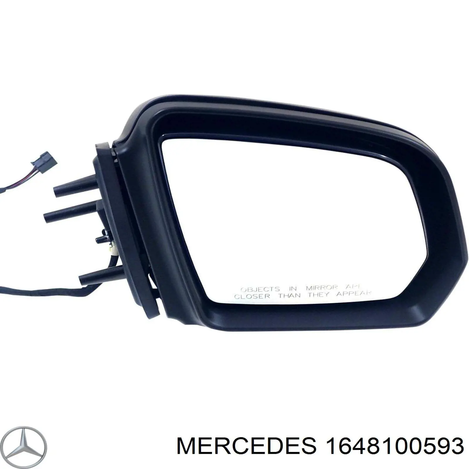 Зеркало заднего вида, левое Mercedes A1648100593 цена, от 101.35 USD