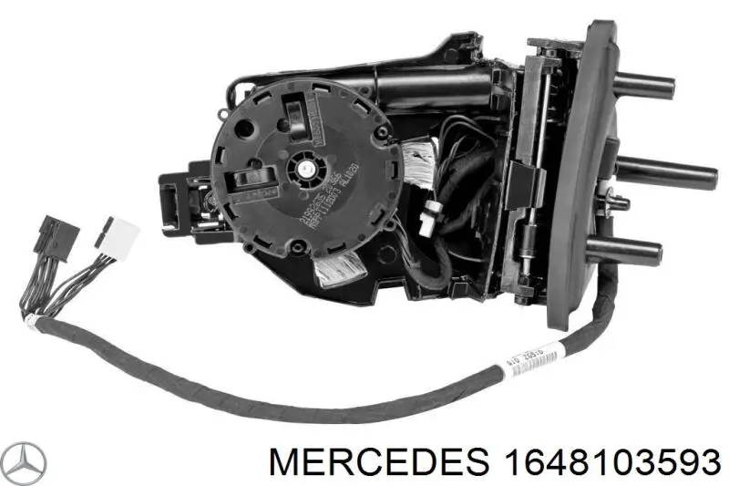1648103593 Mercedes корпус зеркала заднего вида левого
