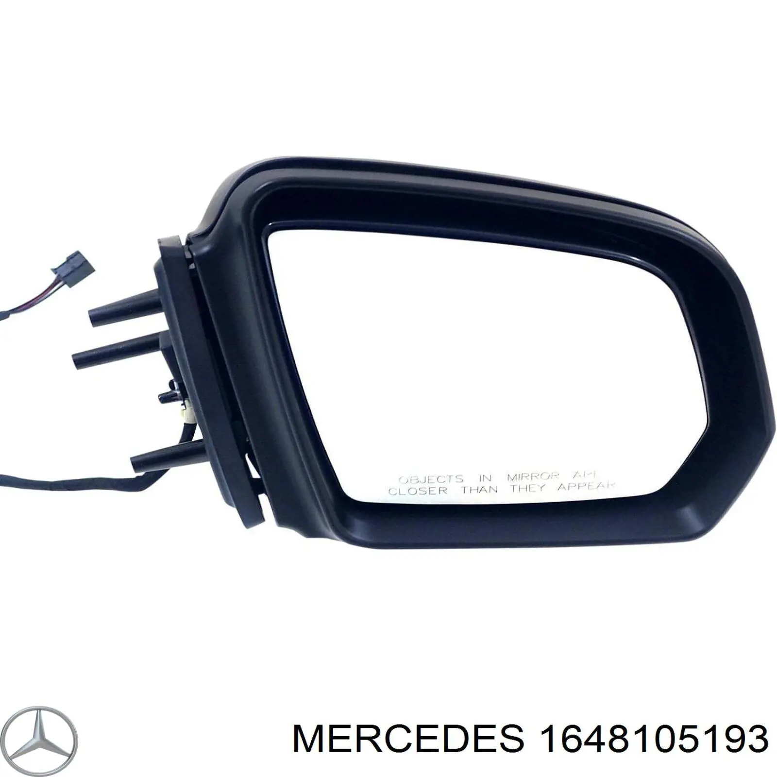 Купить A16481051939775 Mercedes Наружное зеркало левое