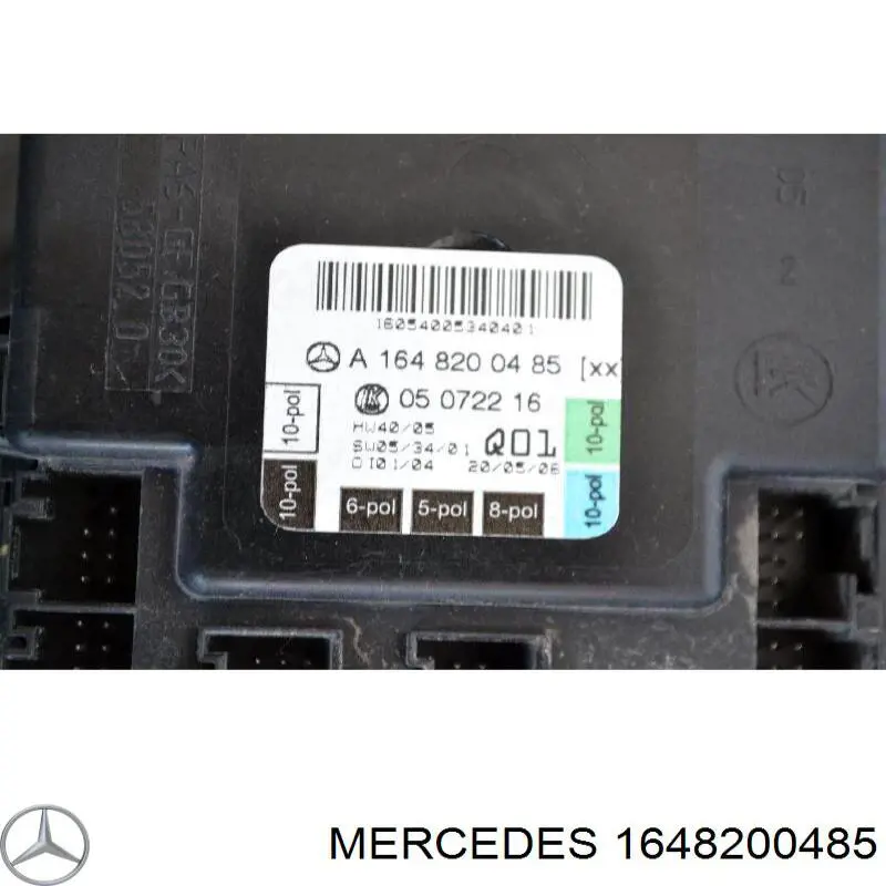 Блок комфорта передней двери на Mercedes ML/GLE (W164)