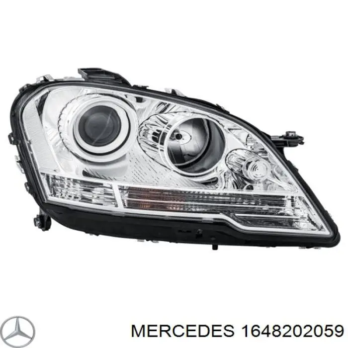 Фара правая 1648202059 Mercedes