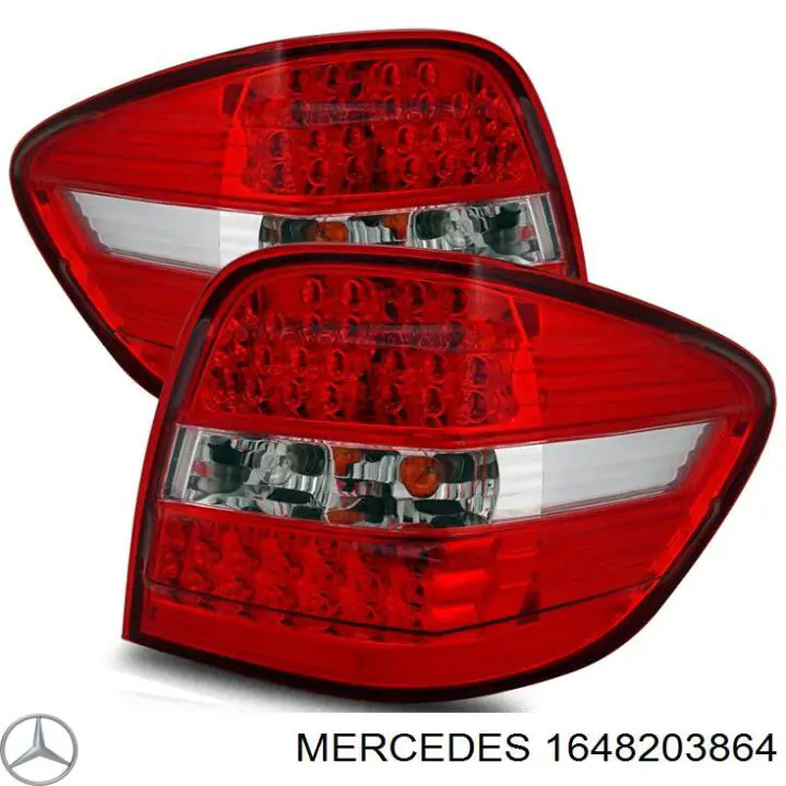 Фонарь задний правый 1648203864 Mercedes